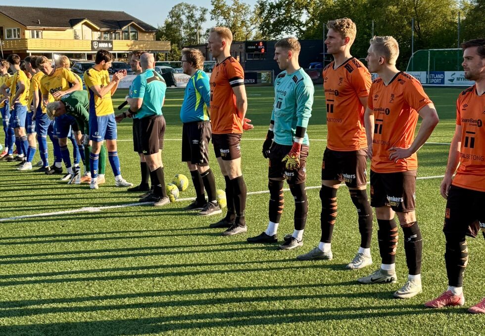 Flotte rammer og nydeleg maiver då lag 1 og 2 på tabellen møttest dagen før dagen før dagen.
 Foto: Gunnar U. Stangeland